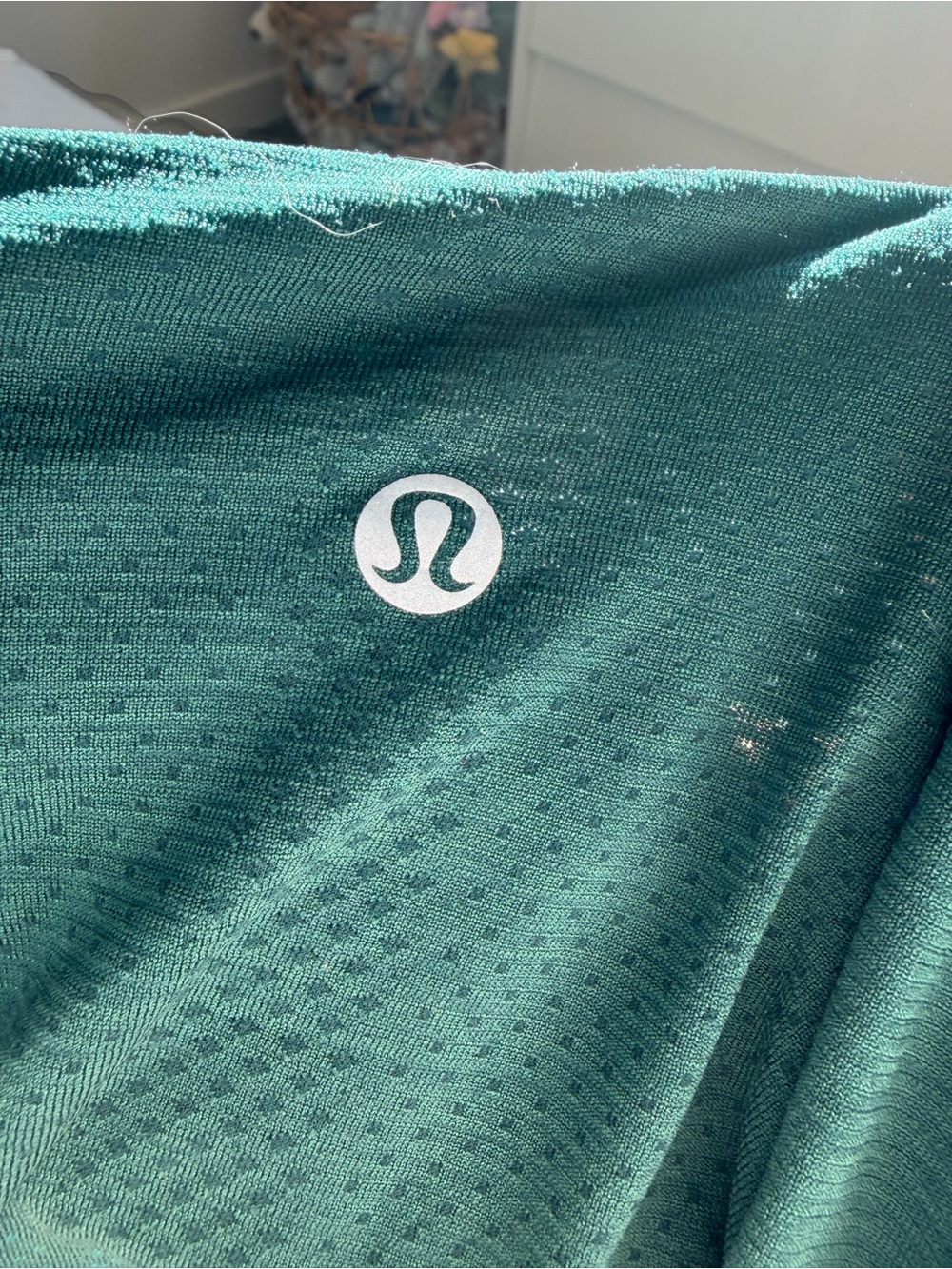 lululemon athletica Teal Long-Sleeve Performance Top - Picture 5 of 6